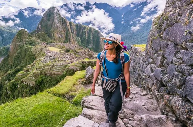 2 day inca trail circuit 1B upper terraces